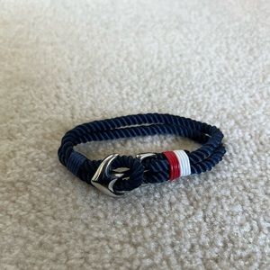 Tide Solid Blue Anchor Bracelet